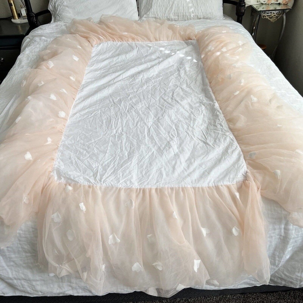 Monique Lhuillier For Pottery Barn Kids Ethereal Bed Skirt Tulle